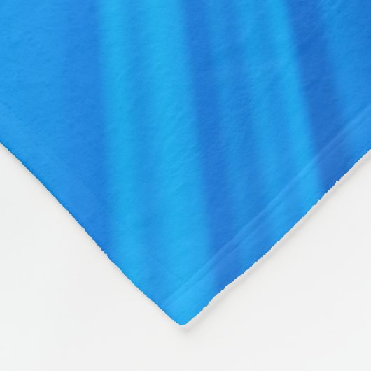 Rustige zonnebloem op blauw fleece deken (Hoek)