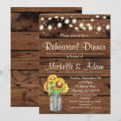 Rustige zonnebloem repetitie kaart (Voorkant / Achterkant)