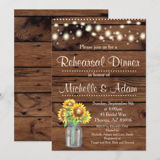 Rustige zonnebloem repetitie kaart (Voorkant / Achterkant)