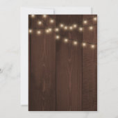 Rustige zonnebloem-strijkpartij kaart (Achterkant)