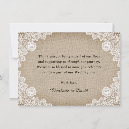 Rustige  Zonnebloem Weddenschap Hartelijk dank Bedankkaart (Achterkant)