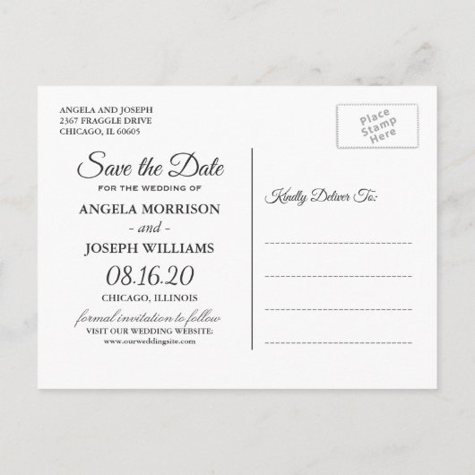 Rustige zonnebloemen Boots Western Save the Date Aankondigingskaart (Achterkant)