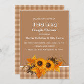 Rustige zonnebloemen die ik doe met een koestensch kaart (Voorkant / Achterkant)