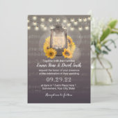 Rustige zonnebloemen en muziek in het Lantaarn Kaart (Staand voorkant)