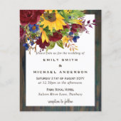 Rustige zonnebloemen Geel Bourgogne (Voorkant)