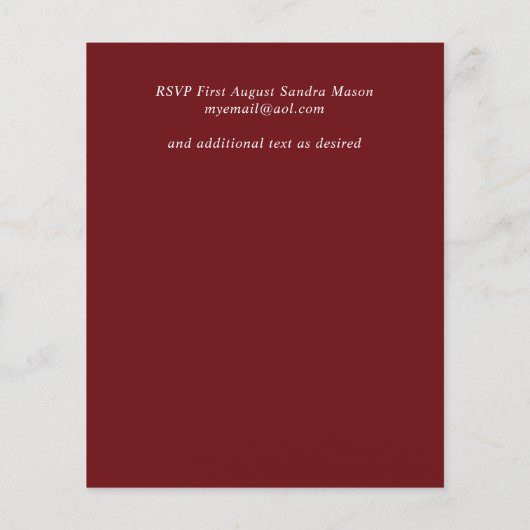 Rustige zonnebloemen Geel Rode Blauwe Florale Bind (Achterkant)