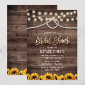 Rustige zonnebloemen Het Vrijgezellenfeest van de  Kaart (Voorkant / Achterkant)