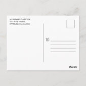 Rustige zonnebloemen lichten Bridal Tea Uitnodigin Briefkaart (Achterkant)