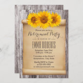  Rustige zonnebloemen PARTIJ Kaart (Voorkant / Achterkant)