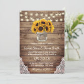 Rustige zonnebloemen Strijdlichten Lelijke Barn We Kaart (Staand voorkant)