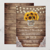 Rustige zonnebloemen Strijdlichten Lelijke Barn We Kaart (Voorkant / Achterkant)