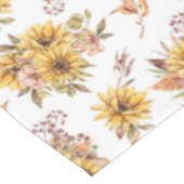 Rustige zonnebloemen tafelkleed (Gekanteld)