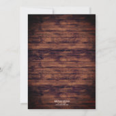 Rustige Zonnebloemen Vrijgezellenfeest Kaart (Achterkant)