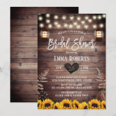 Rustige zonnebloemen Vrijgezellenfeest  Lantaarn Kaart (Voorkant / Achterkant)