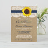 Rustige zonnebloemen, Vrijgezellenfeest van Kraft  Kaart (Staand voorkant)