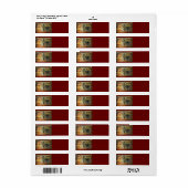 Rustige Zonnebloemen Wagon Wheel Cowboy Boots Etiket (Full Sheet)