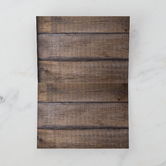 Rustige Zonnebloemen Wagon Wheel Cowboy Boots Kaart (Binnen)