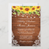 Rustige zonnebloemen, zonnebloempels kaart (Voorkant)