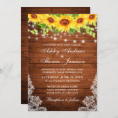 Rustige zonnebloemen, zonnebloempels kaart (Voorkant / Achterkant)