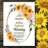 Rustige zonnebloempels kaart