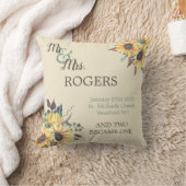 Rustige zonnebloempitten en Sierkussen van groente (Deken)