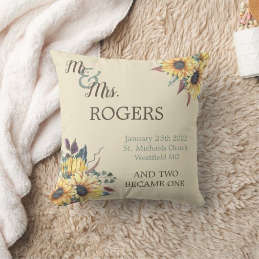 Rustige zonnebloempitten en Sierkussen van groente (Deken)