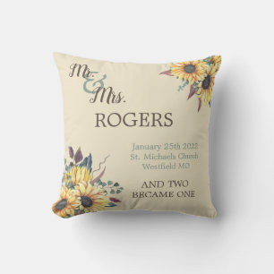 Rustige zonnebloempitten en Sierkussen van groente