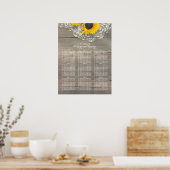 Rustige zonnebloempitten voor weddenschappen poster (Keuken)