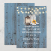 Rustige zonnebloempjes en Westerne lantaarns Kaart (Voorkant / Achterkant)