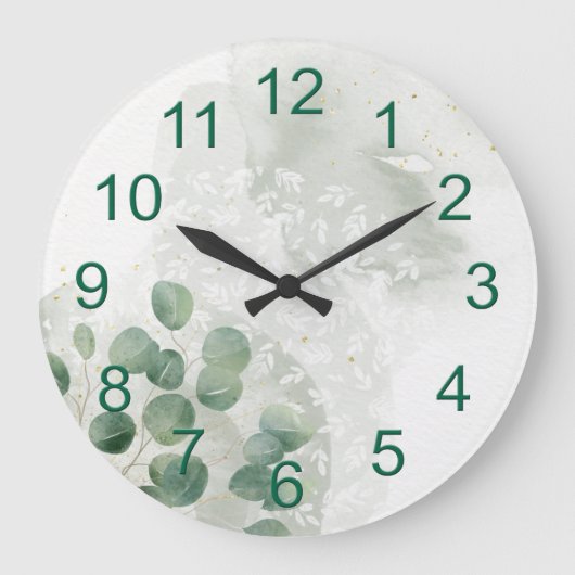 Rustige zonnebloempjes grote klok (Voorkant)