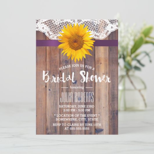 Rustige zonnebloempjes Vrijgezellenfeest Lood Barn Kaart (Staand voorkant)