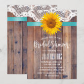 Rustige zonnebloempjes Vrijgezellenfeest Lood Barn Kaart (Voorkant / Achterkant)