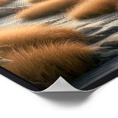 Rustige zonsondergang in de Bossen met optioneel L Poster (Hoek)