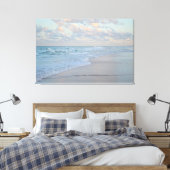 Rustige zonsopgang reflectie Abstracte kustkunst Canvas Afdruk (Insitu (Slaapkamer))