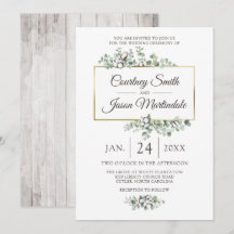 Rustige Zuidelijke Katoen Boll Botanical Wedding