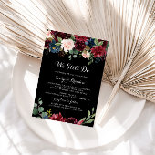 Rustige zwarte botanische we doen nog steeds een h kaart