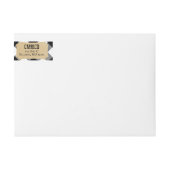 Rustige zwarte en witte buffelplaat (Voorkant)