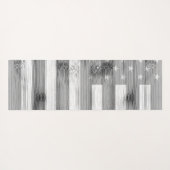 Rustige zwarte witte grijs Hood Verenigde Staten v Yogamat (Achterkant (horizontaal))