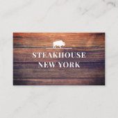 Rustikal/Holz Professionelle Visitekaartje (Voorkant)