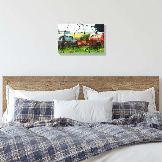 Rusting Away Canvas Afdruk (Insitu (Slaapkamer))