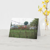 Rusting Away Kaart (Gele Bloem)