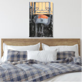 Rusting Buffer Old Steam Train Le Mastrou Canvas (Insitu (Slaapkamer))