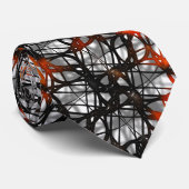 Rusting Chaos Wire Mesh Stropdas (Opgerold)