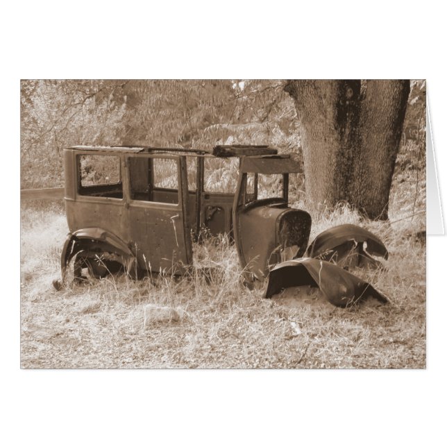 Rusting Model A (Voorkant Horizontaal)