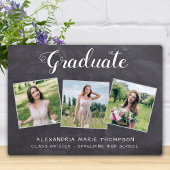 Rustisch Afstuderen 3 Fotogrijs karton Afstuderen Fotoplaat