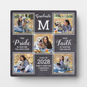 Rustisch Afstuderen 5 Fotocollage Afstuderen Fotoplaat (Voorkant)