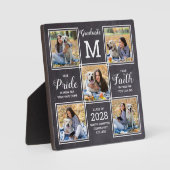 Rustisch Afstuderen 5 Fotocollage Afstuderen Fotoplaat (Voorkant)