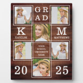 Rustisch Afstuderen Aangepast 6 Foto Afstuderen ho Fotoplaat (Voorkant)