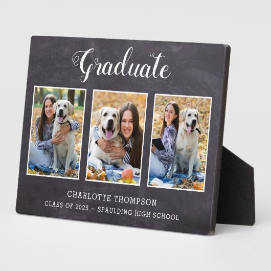 Rustisch Afstuderen Foto Collage Keepomwille Fotoplaat (Zijkant)