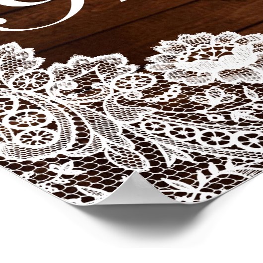 Rustisch Afstuderen met met foto-prop Lijst Poster (Hoek)